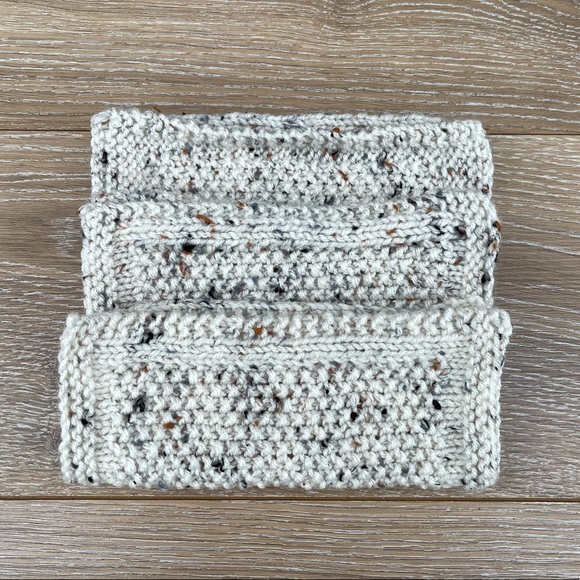 Set of 3 Handmade Multi Shade Grey and Brown Dishcloths - Picture 4 of 9